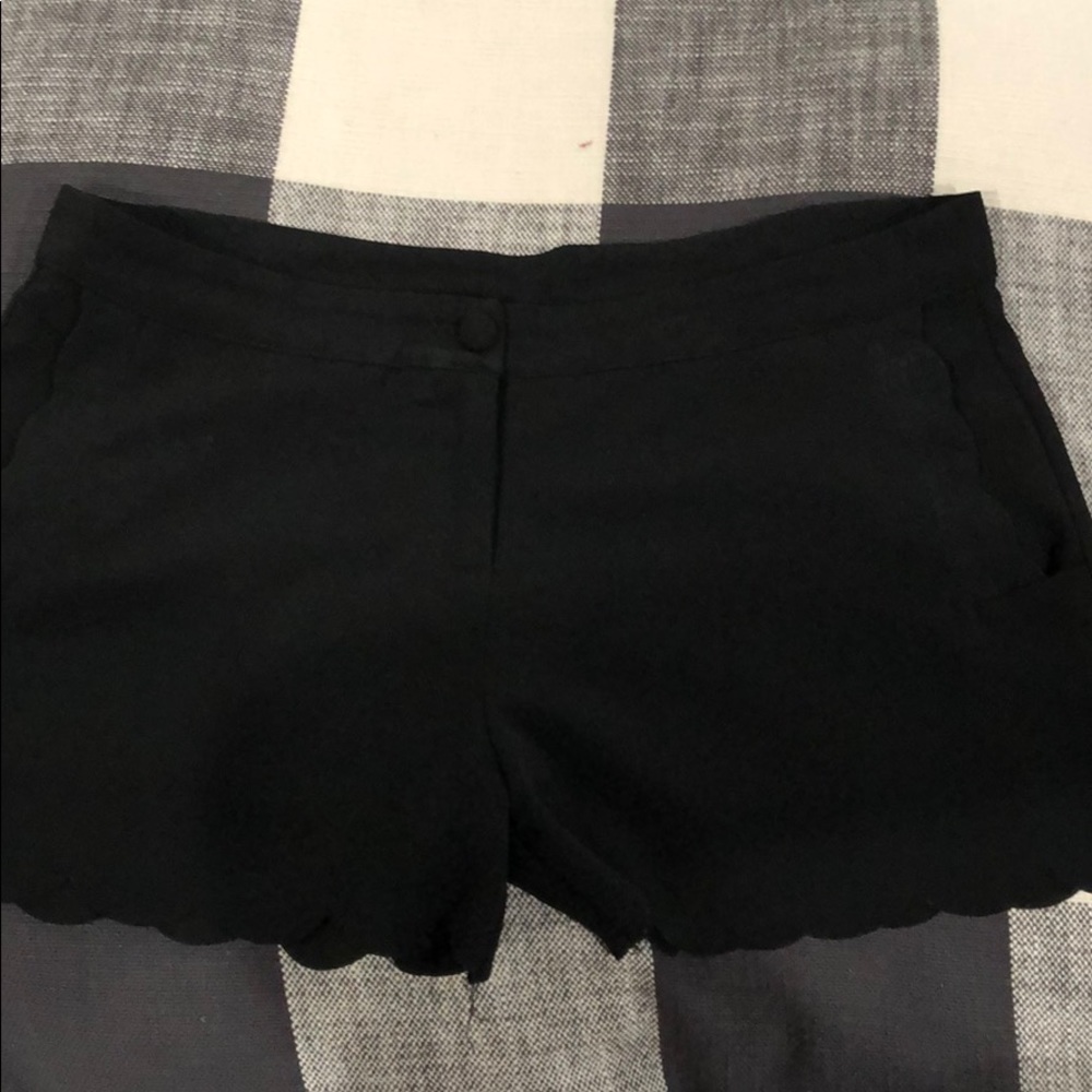 Black dress shorts